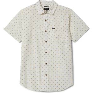 Brixton Мъжка риза с копчета Brixton Charter Print S/S Woven Shirt - Off White / Multi Diamond Tile - размер XL (033-3011-0314)