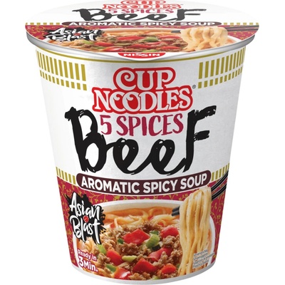 Nissin Cup Noodles Beef 64bg