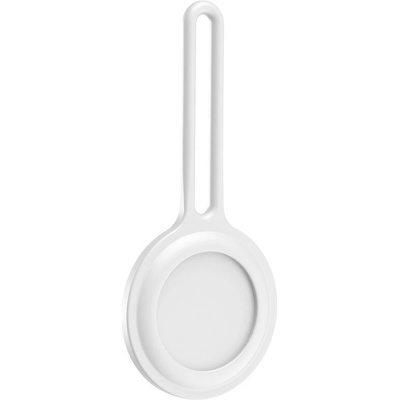 Wi Technology Silikonový držiak pre Apple AirTag biely AOEM432