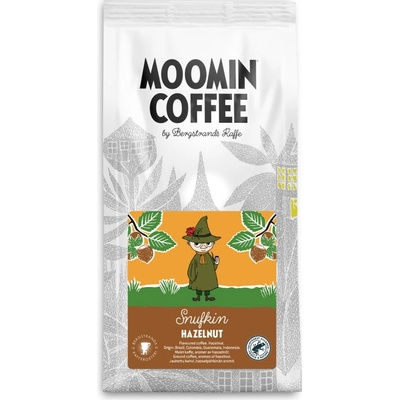 Bergstrands Kafferosteri Moomin Snufkin mletá káva oříšková 250 g