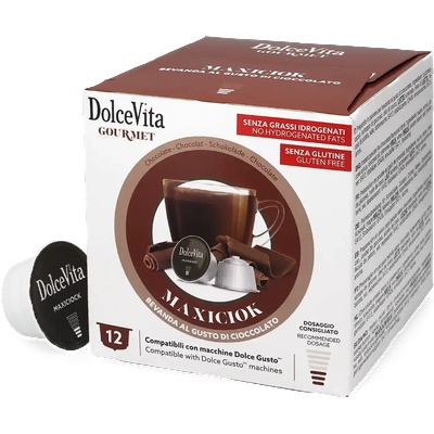 Dolce Vita | Maxi Ciock - Горещ шоколад - 12 капсули за Dolce Gusto