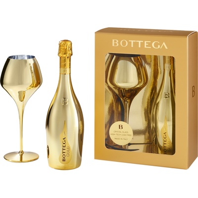 Bottega Gold Prosecco DOC Spumante Brut 11% 0,75 l (darčekové balenie 1 pohár)