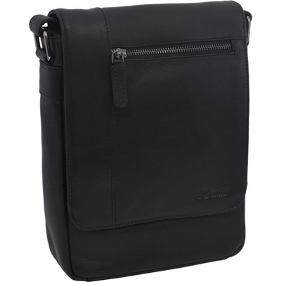 Pánské kožené Crossbody černá nappa 250908