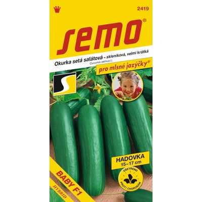 UHORKY šálátové skleníkové Baby F1 pre mlsné jazýčky