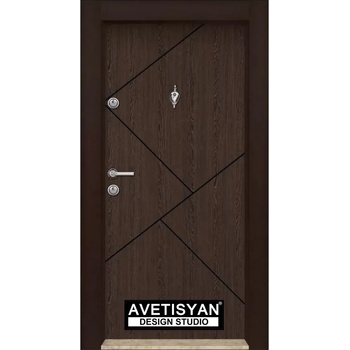 Image 1 of Haska Блиндирана врата Parkdor 06 Венге (цена без монтаж)