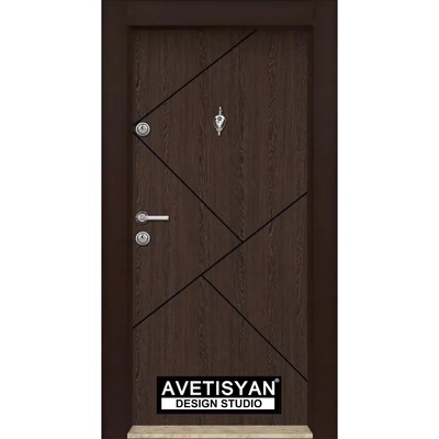 Haska Блиндирана врата Parkdor 06 Венге (цена без монтаж)