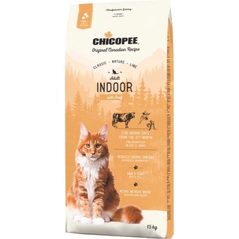 Chicopee Classic Nature Line Adult Indoor-Храна за домашни котки с говеждо месо 15 кг