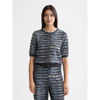 Scotch & Soda Плетен дамски Lurex топ Scotch & Soda | Siv | ЖЕНИ | XS