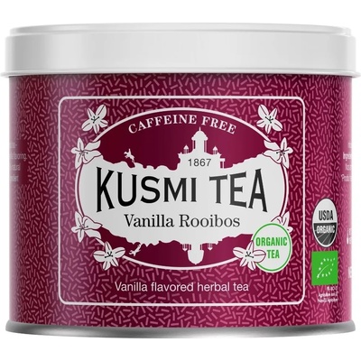 Kusmi Tea Чай Ройбос VANILLA, 100 г насипен чай в кутия, Kusmi Tea (KUSMI21666A1070)