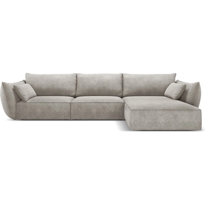 Mazzini Sofas rohová pohovka Vanda svetlo sivá