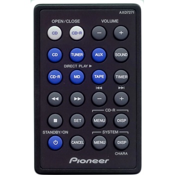 GENERAL Pioneer axd7271 - дистанционно управление дубликат (axd7271)