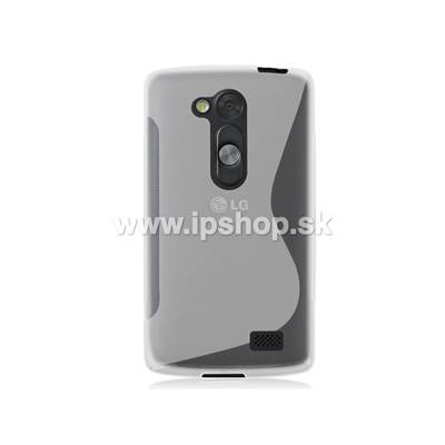 Ochranný gelový/gumový kryt (obal) Clear Wave (čirý) na LG D290n L Fino / LG D295n L Fino Dual SIM