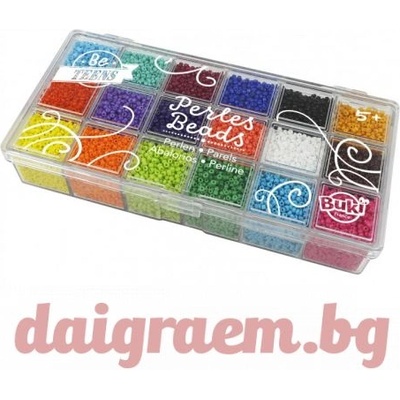 Buki France Кутия с непрозрачни мъниста buki pe011 (bkpe011)