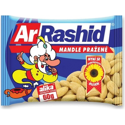 Ar Rashid Mandle pražené solené 60 g