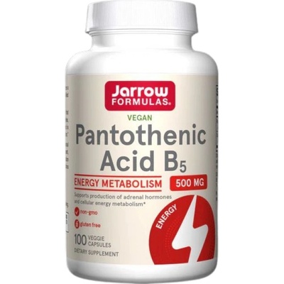 Jarrow Formulas Pantothenic Acid B5 500 mg [100 капсули]