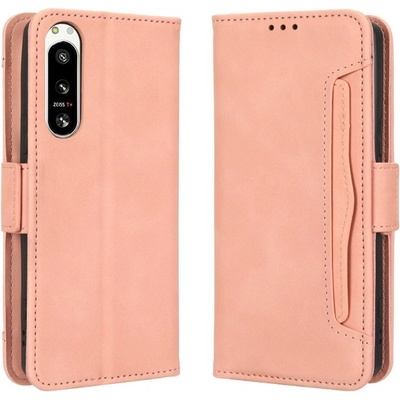 VSETKONAMOBIL 53362 SLOT Peňaženkový obal pre Sony Xperia 5 IV ružový