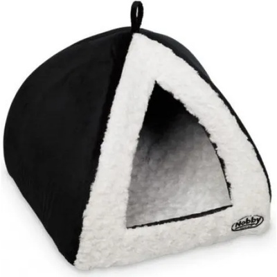 NOBBY Легло свод elue черно / бяло 40х40х35 см 71178