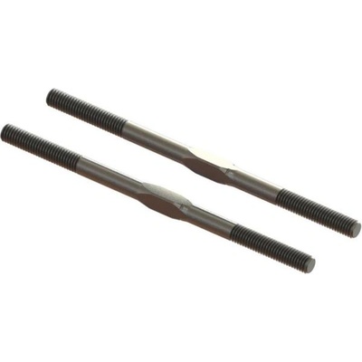 Arrma свързващ прът M5x89mm стомана, сребърен (2)