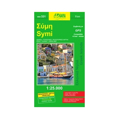 mapa Symi Simi 1:25 t.