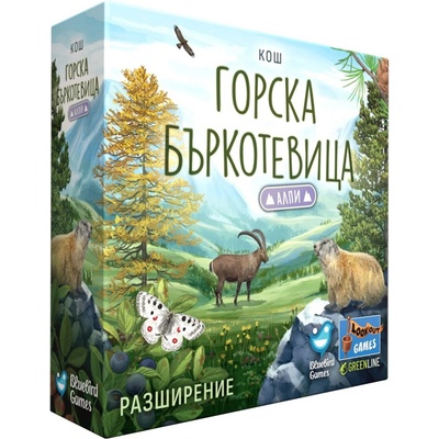 Bluebird Games Разширение за настолна игра Горска бъркотевица: Алпи (Forest Shuffle: Alpine Expansion) (BBG2506)
