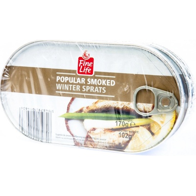 Fine Life Šproty uzené v oleji 170 g