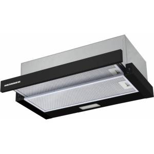 Heinner Абсорбатор за вграждане Heinner HTCH-F400BK, 358.4 м³/н, черен (HTCH-F400BK)