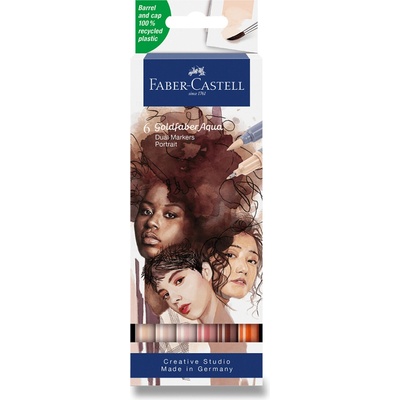 Faber-Castell 164523 Goldfaber Aqua Dual Marker 6 ks Portrait