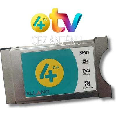 Smit CryptoGuard CI+ modul pro 4KA TV přes anténu