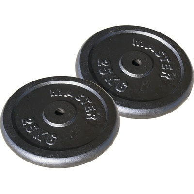 MASTER ocelové závažie 2x25kg - 30mm