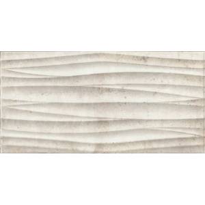 Keros ФАЯНС ДЕКОР kalina ВЪЛНИ beige 25х50