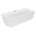 Mexen Mia 170x80 cm right white/brushed gun grey (52691708000P-66)