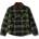 Brixton Мъжко ежедневно яке Brixton Durham Lined Jacket Casual jacket - Black / Wild Green Flannel - размер XL (003-3429-0114)