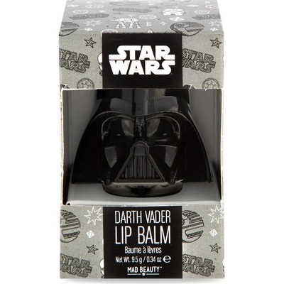 Mad Beauty Star Wars Darth Vader štýlový balzam na pery v tégliku s vanilkou 9,5 g