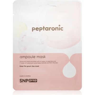 SNP Prep Peptaronic платнена маска с хидратиращ и ревитализиращ ефект 25ml