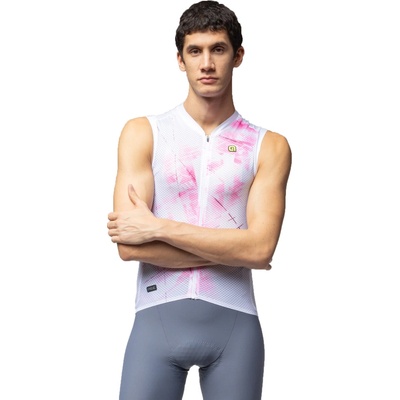 Alé PR-E MIRROR SLV jersey Shocking pink