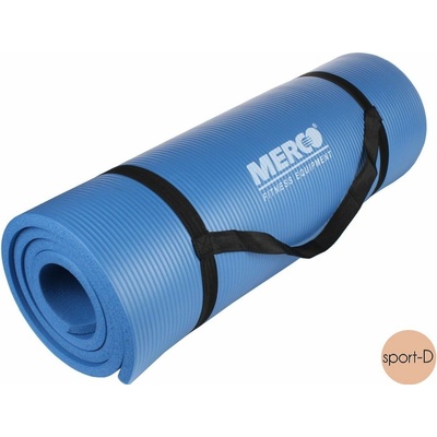 Merco yoga NBR 15mm měkká rehabilitační podložka modrá