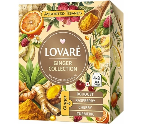 Lovaré Ginger Tea 32 sáčků