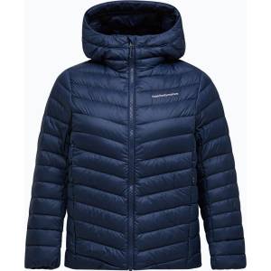 Peak Performance Дамско пухено яке Peak Performance Frost Down Hood Jacket blue shadow