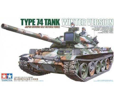 Tamiya Type 74 Tank Winter Version 1:35