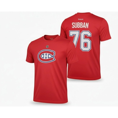 Reebok pánské tričko #31 Carey Price Montreal Canadiens NHL Red