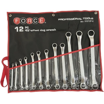 FORCE Комплект ключове лула Force 51213P - 45 градуса, 6-32 mm, 12 бр (JN67133)