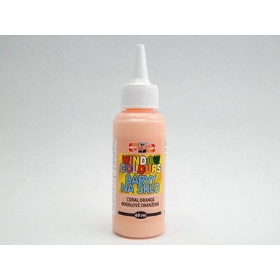 Barva na sklo korálově oranžová 60ml – Hledejceny.cz