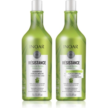 INOAR Résistance Bambu комплект за крехка и стресирана коса
