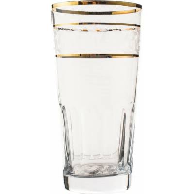 Crystalex Sklenice na nealko Jive Zlaté panto 6 x 400 ml