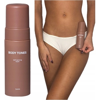Body Tones Self-Tanning Foam Dark samoopaľovacia pena na telo 155 ml