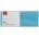 OPTIMA Разделителна лента OPTIMA 105x240mm синя 10 броя 128213 (128213)