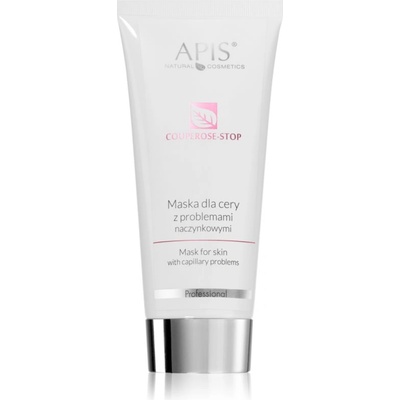 Apis Natural Cosmetics Couperose-Stop нежна кремообразна маска за чувствителна кожа със склонност към почервеняване 200ml