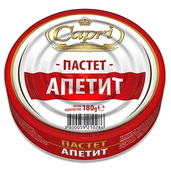 CAPRI Пастет Апетит 180 гр