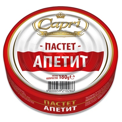 CAPRI Пастет Апетит 180 гр