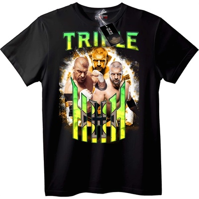 NOONEBRAND Тениска Triple H Wrestling - S, Black
